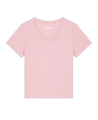 NIEUW! Zelf samenstellen | Bio T-shirt Zoet Roze DAMES