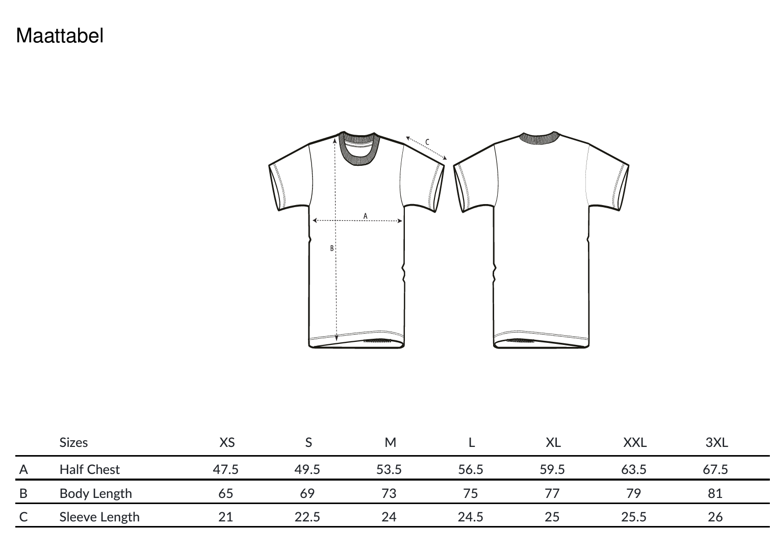 Bio T-shirt - Zeilboot - UNISEX