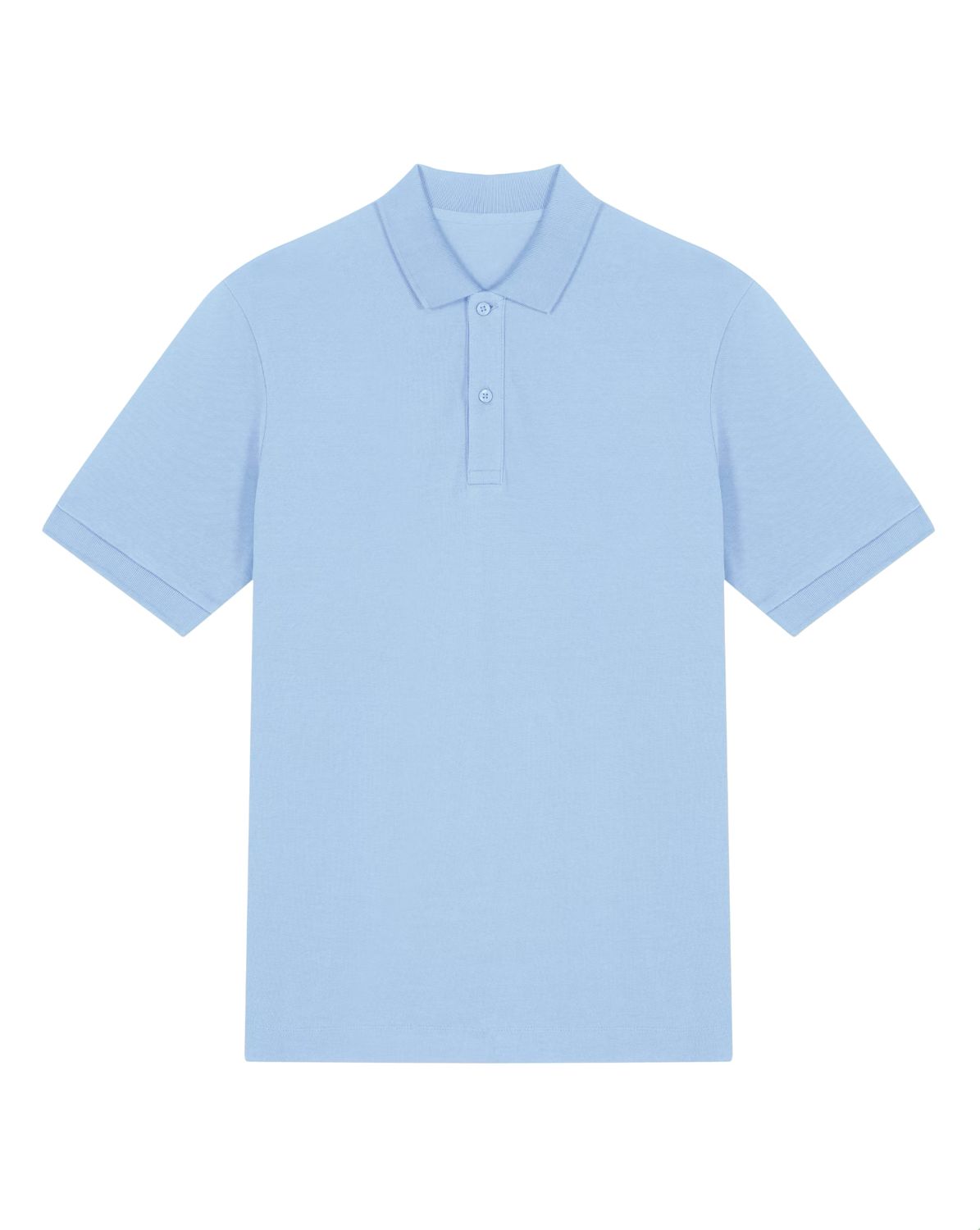 NIEUW! Zelf samenstellen | Bio Polo IJsblauw Unisex NIEUW! Zelf samenstellen | Bio Polo IJsblauw Unisex