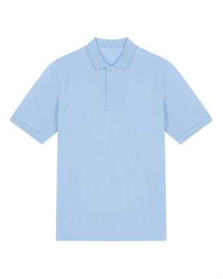 NIEUW! Zelf samenstellen | Bio Polo IJsblauw Unisex NIEUW! Zelf samenstellen | Bio Polo IJsblauw Unisex