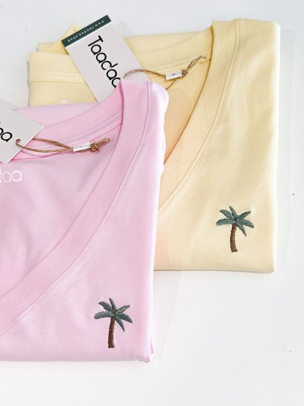 Bio T-shirt - Palmboom - UNISEX