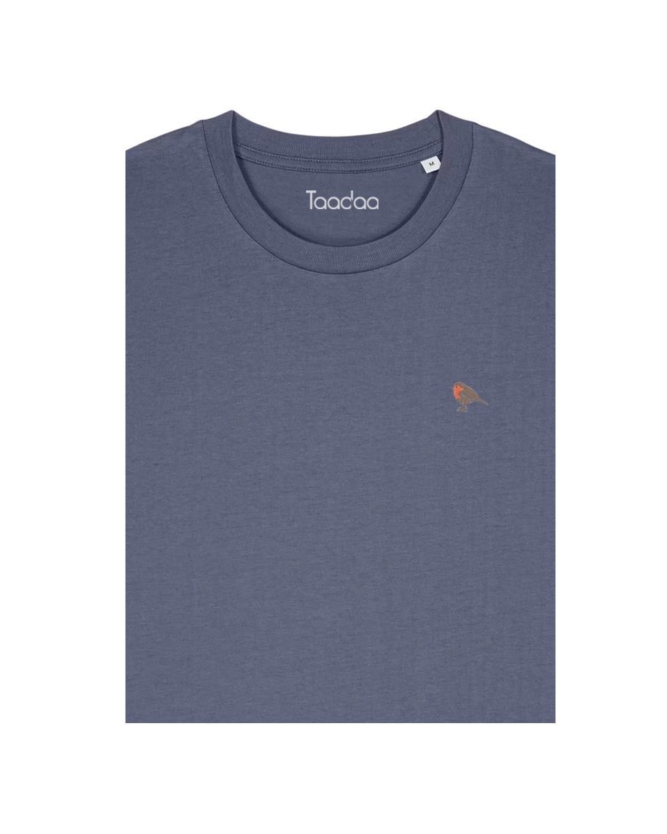 SAMPLE SALE | T-shirt Unisex - Roodborstje | MAAT XS
