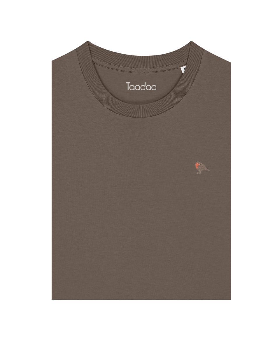 SAMPLE SALE | T-shirt Unisex - Roodborstje | MAAT S SAMPLE SALE | T-shirt Unisex - Roodborstje | MAAT S