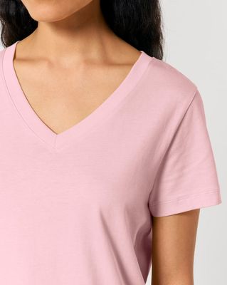 SAMPLE SALE | T-shirt V-hals Dames - Roodborstje | MAAT S SAMPLE SALE | T-shirt V-hals Dames - Roodborstje | MAAT S