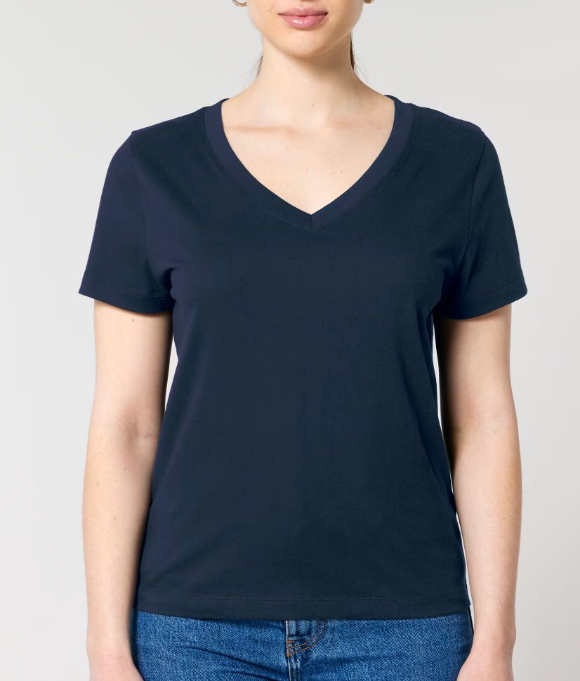 SAMPLE SALE | T-shirt V-hals Dames - Zonnebloem | MAAT XS SAMPLE SALE | T-shirt V-hals Dames - Zonnebloem | MAAT XS