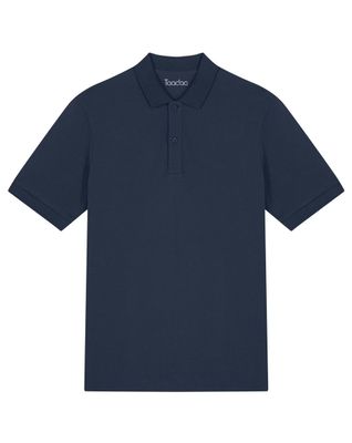 NIEUW! Zelf samenstellen | Bio Polo Donker Blauw Unisex NIEUW! Zelf samenstellen | Bio Polo Donker Blauw Unisex