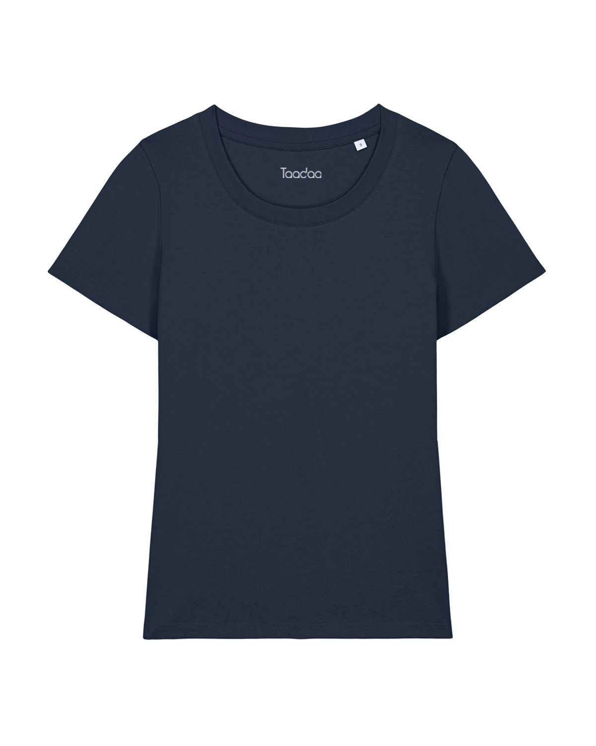 NIEUW! Zelf samenstellen | Bio T-shirt Donker Blauw DAMES