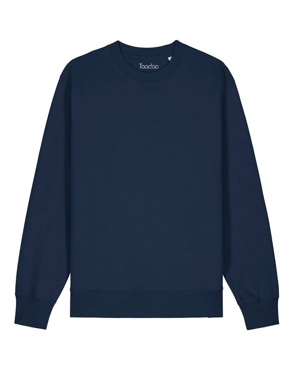 Zelf samenstellen | Bio Trui Donker Blauw UNISEX