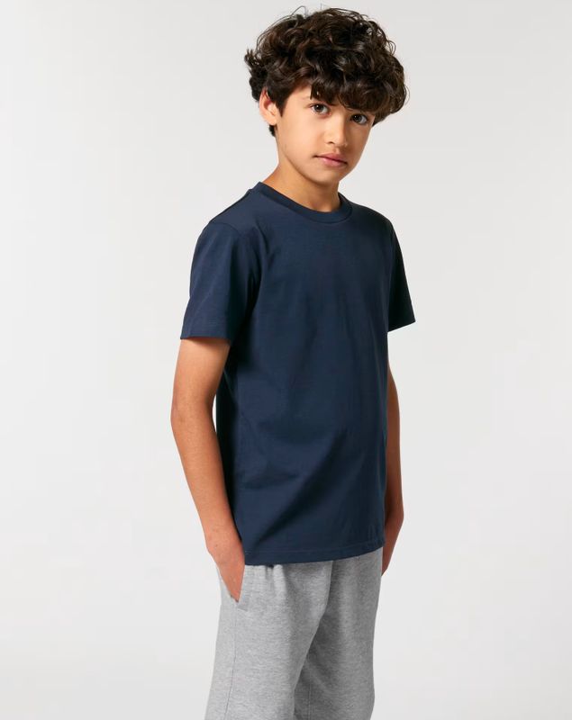 Zelf Samenstellen | Bio T-shirt Donker Blauw KIDS
