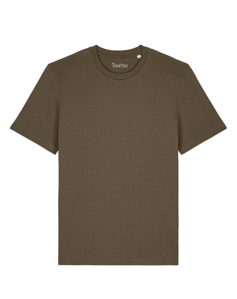 Zelf samenstellen | Bio T-Shirt Mos Bruin UNISEX