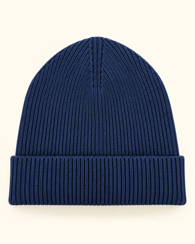 Muts met icoon - Donker Blauw UNISEX