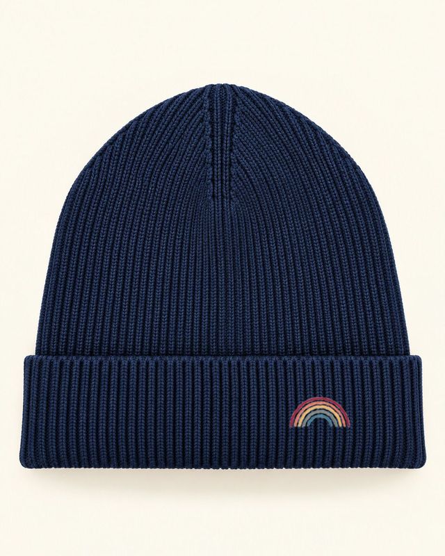 Muts met icoon - Donker Blauw UNISEX