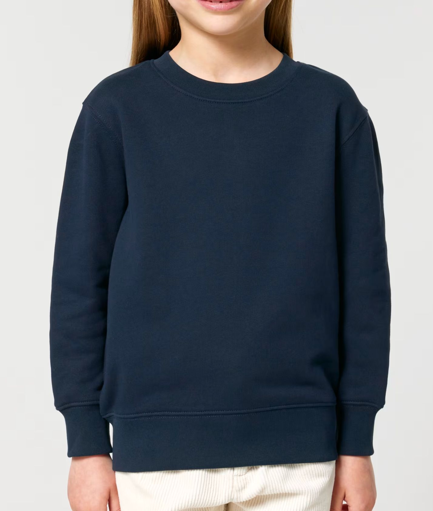 Zelf Samenstellen | Bio Trui Donker Blauw KIDS