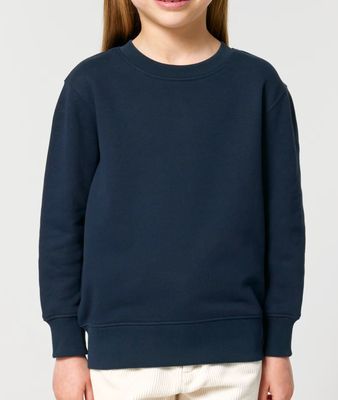 Zelf Samenstellen | Bio Trui Donker Blauw KIDS