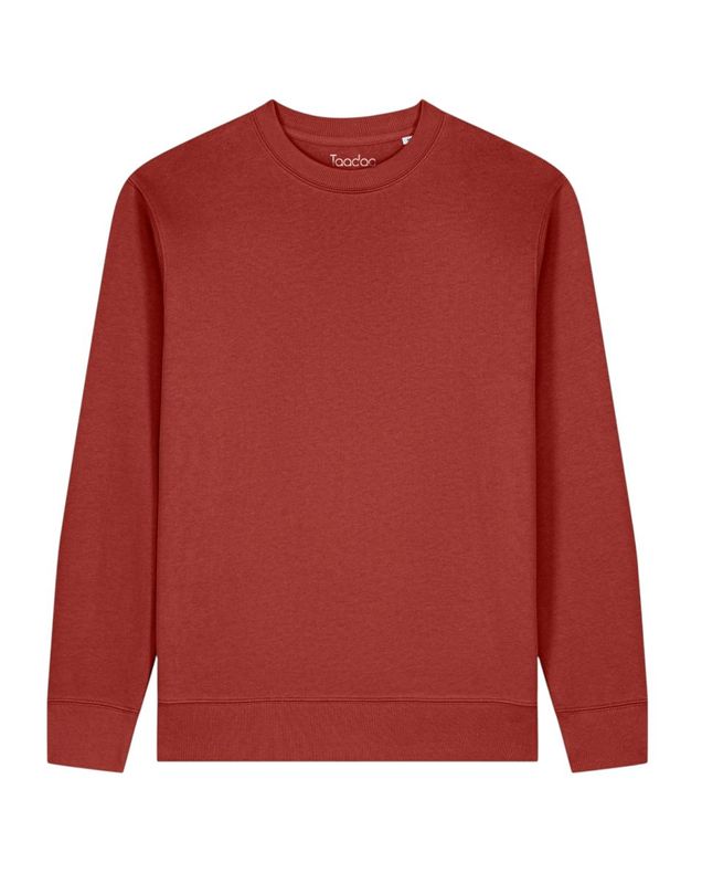 Zelf samenstellen | Bio Trui Roest Oranje UNISEX Zelf samenstellen | Bio Trui Roest Oranje UNISEX