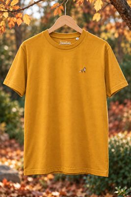 T-Shirt mit Schwalbe | Bio-Baumwolle