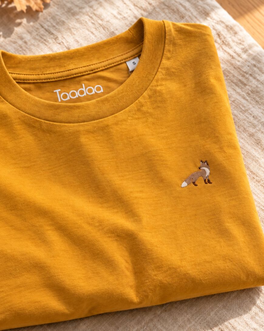 T-shirt met Vosje | Biologisch katoen