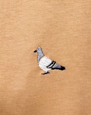 Pullover mit Taube | Bio-Baumwolle