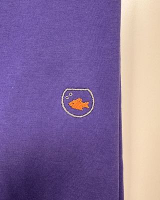 Pullover mit Fisch im Glas | Bio-Baumwolle