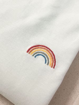 Trui met Regenboog | Biologisch katoen