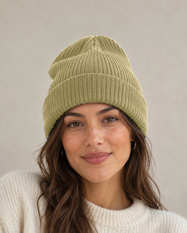 Muts met icoon - Olijf Groen UNISEX