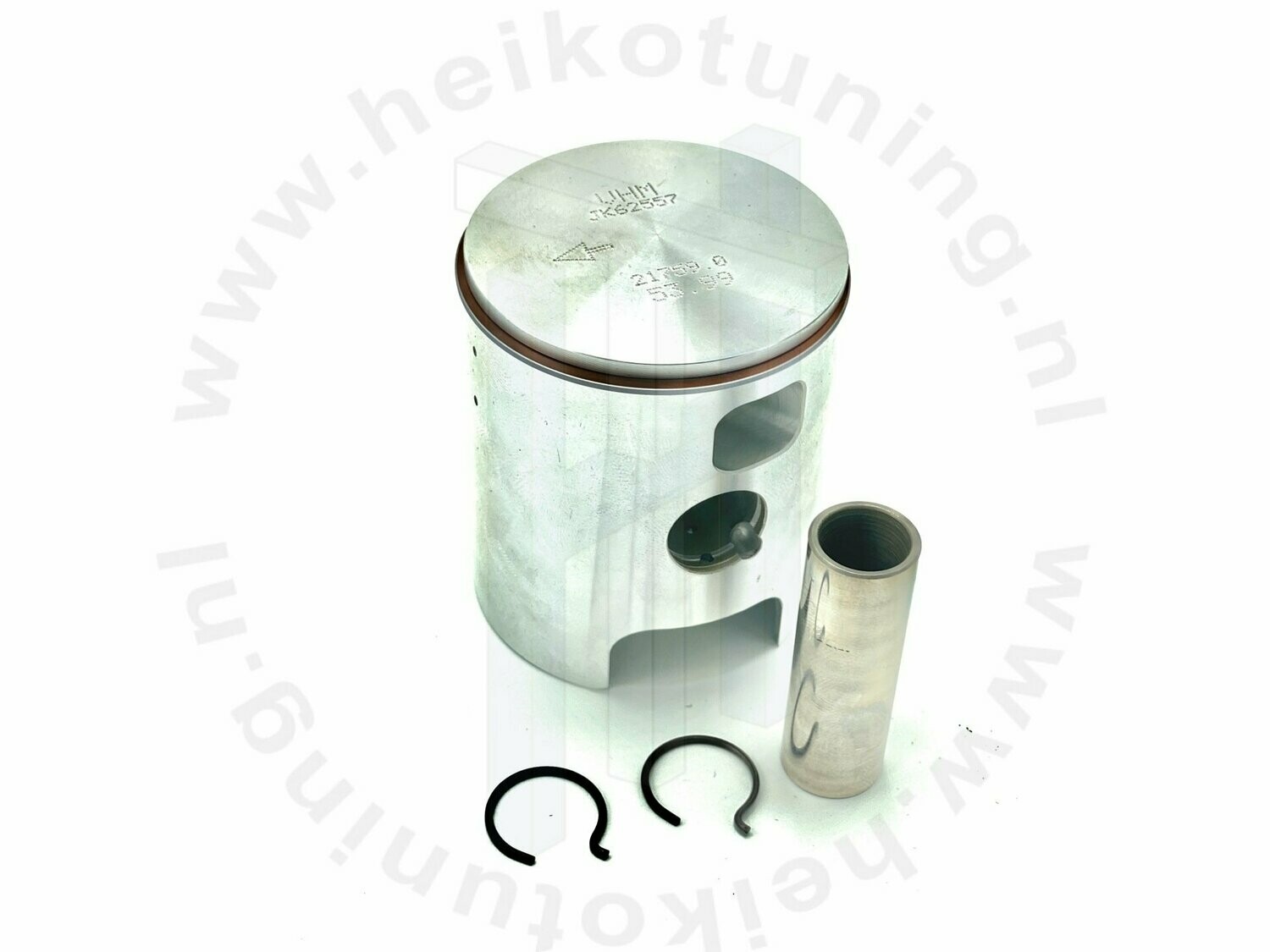 HT CNC Milled Piston Kit Zündapp KS 125 / GS 125 Chrome