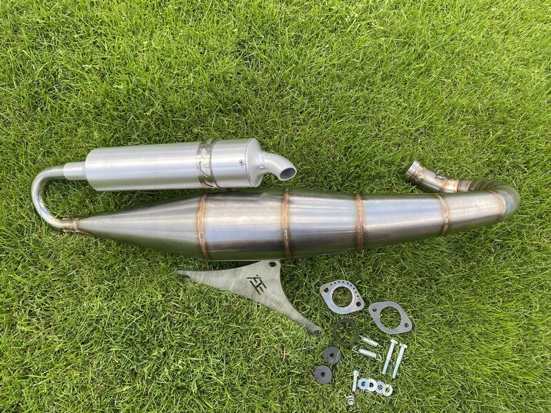 HT Torque Exhaust 125 180cc Piaggio
