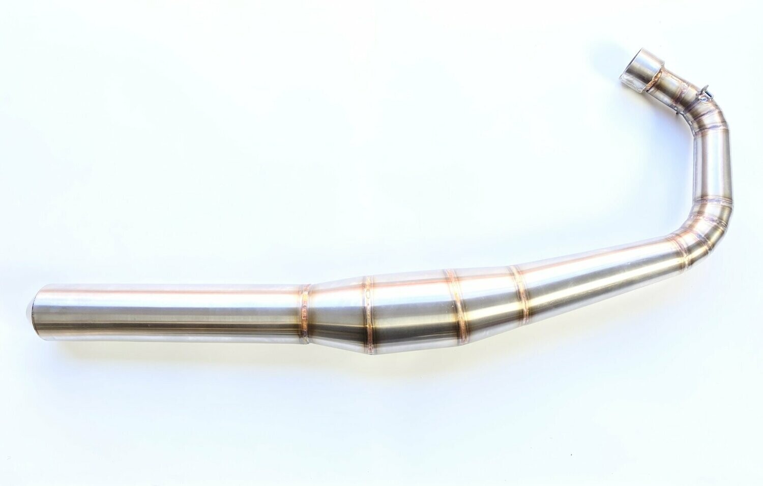 Stainless Steel Exhaust Zündapp HT kit KS 150