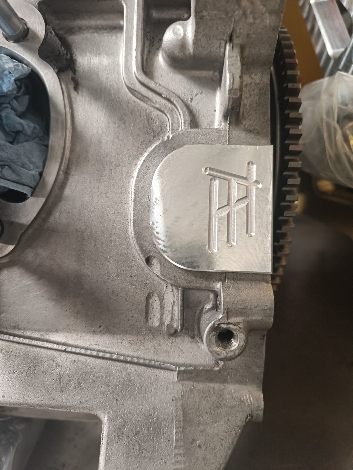 HT oilpump lead bracket