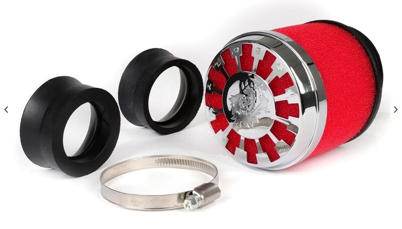 malossi E13 - straight 42/50/60mm