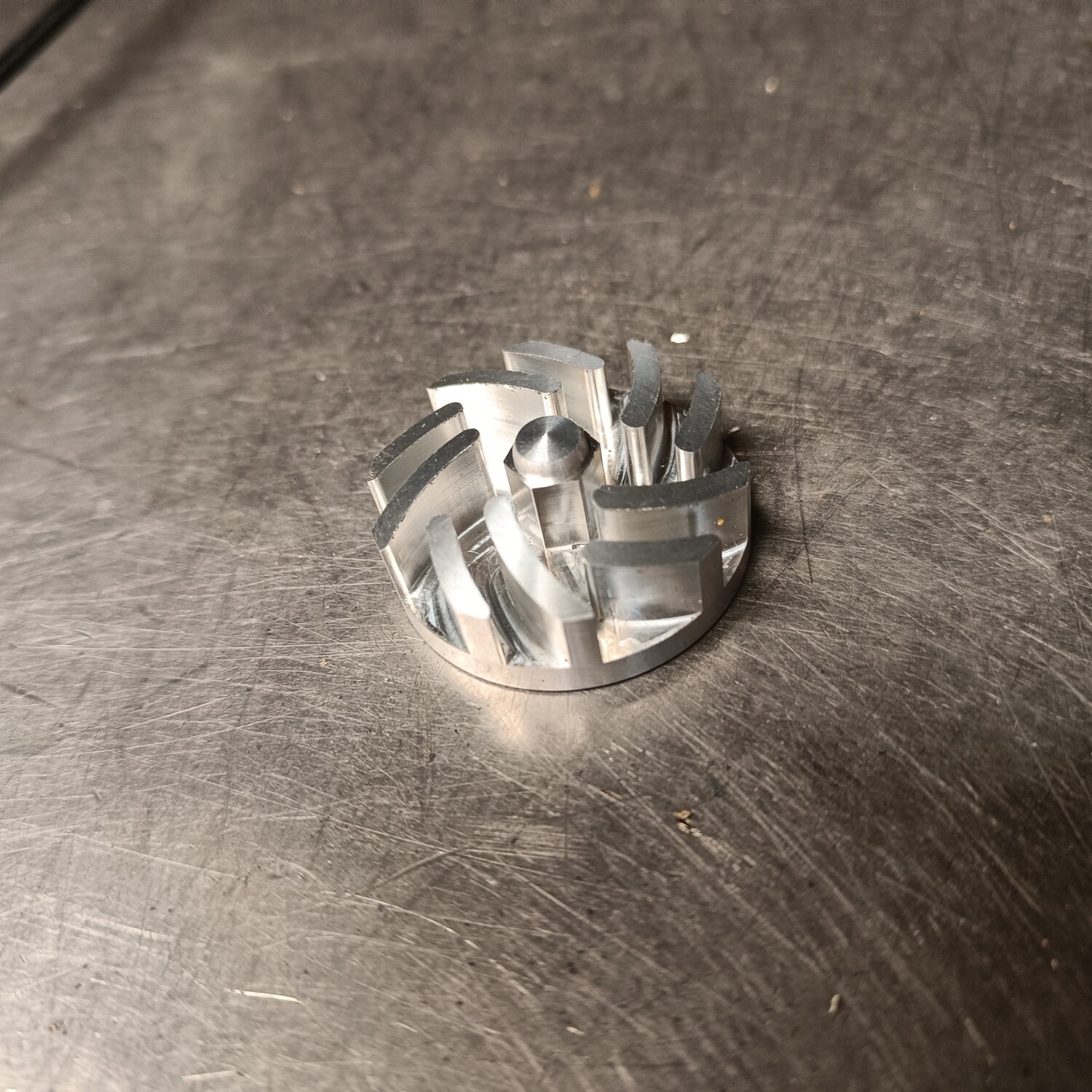CNC Waterpump Wheel Piaggio 50cc Water Cooled