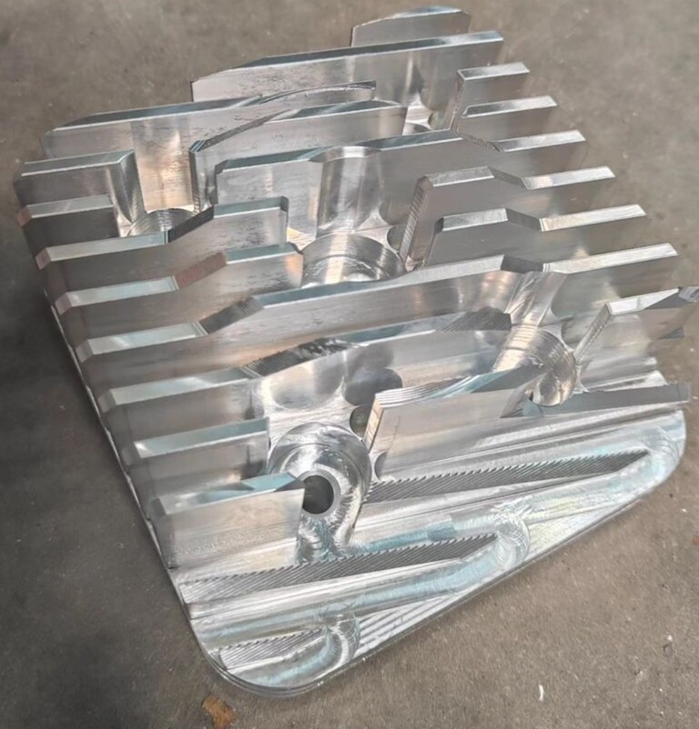Piaggio CNC milled AC head 125-172cc