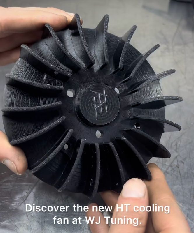HT colling fan for Piaggio 125 AC engines