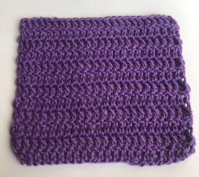 100% cotton crocheted dishcloth/ washcloth