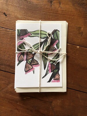 Australian Native Flowers Card Set