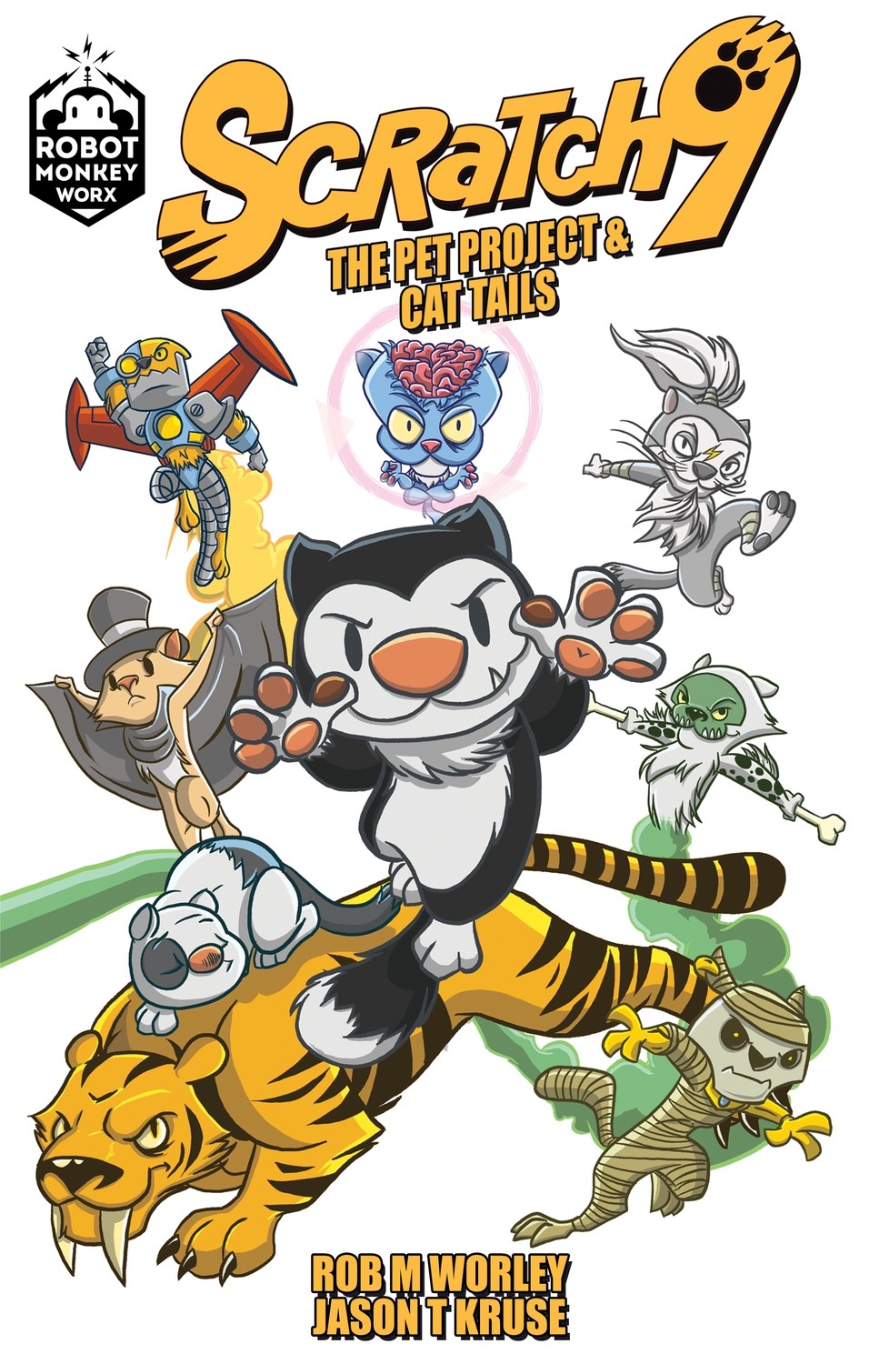 Scratch9 Vol 1: The Pet Project & Cat Tails - Autographed TPB
