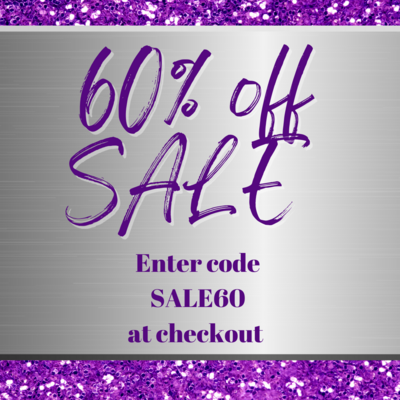 60% OFF SALE! Use code SALE60 at checkout
