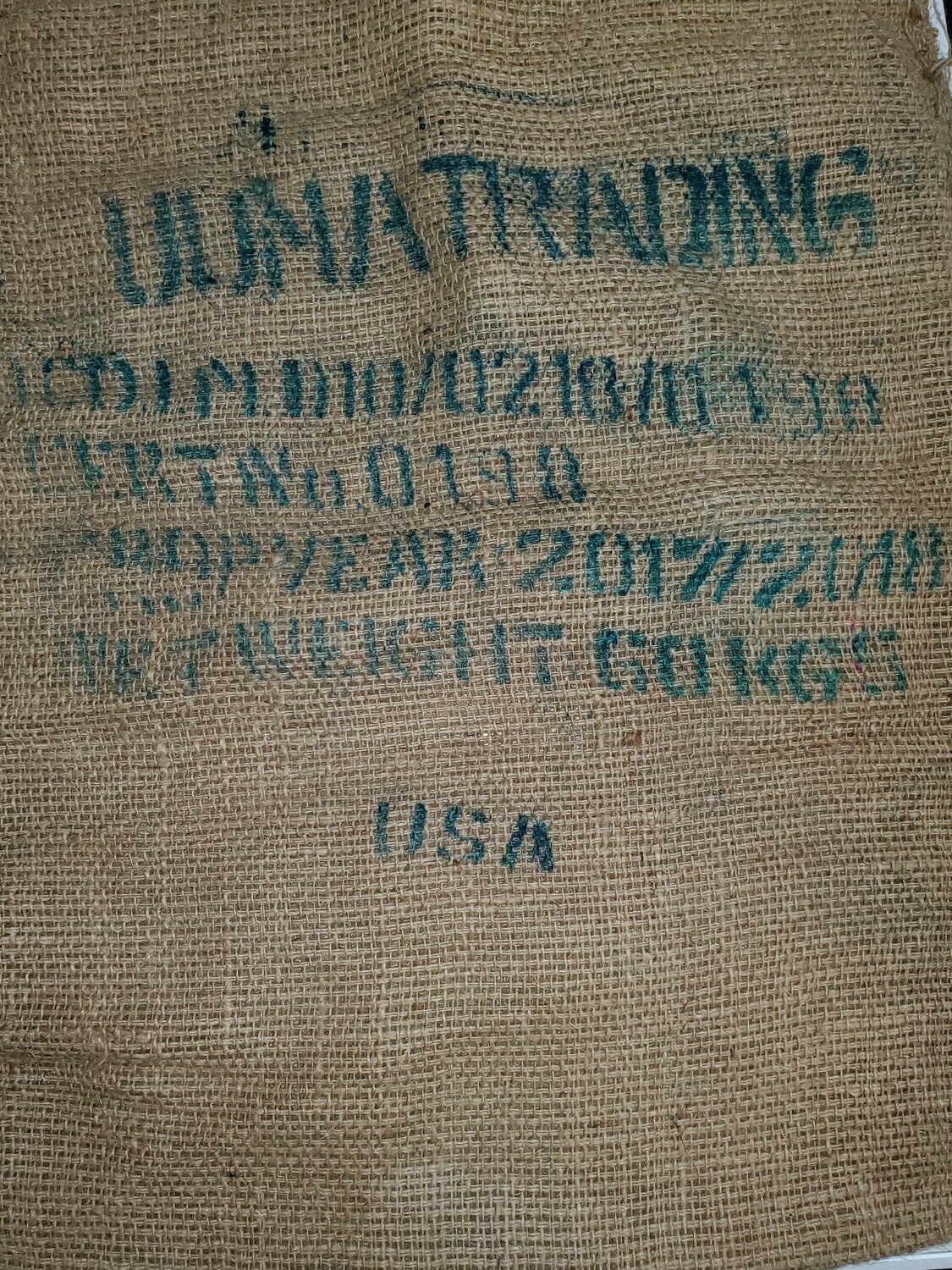 Coffee Sack, Burlap