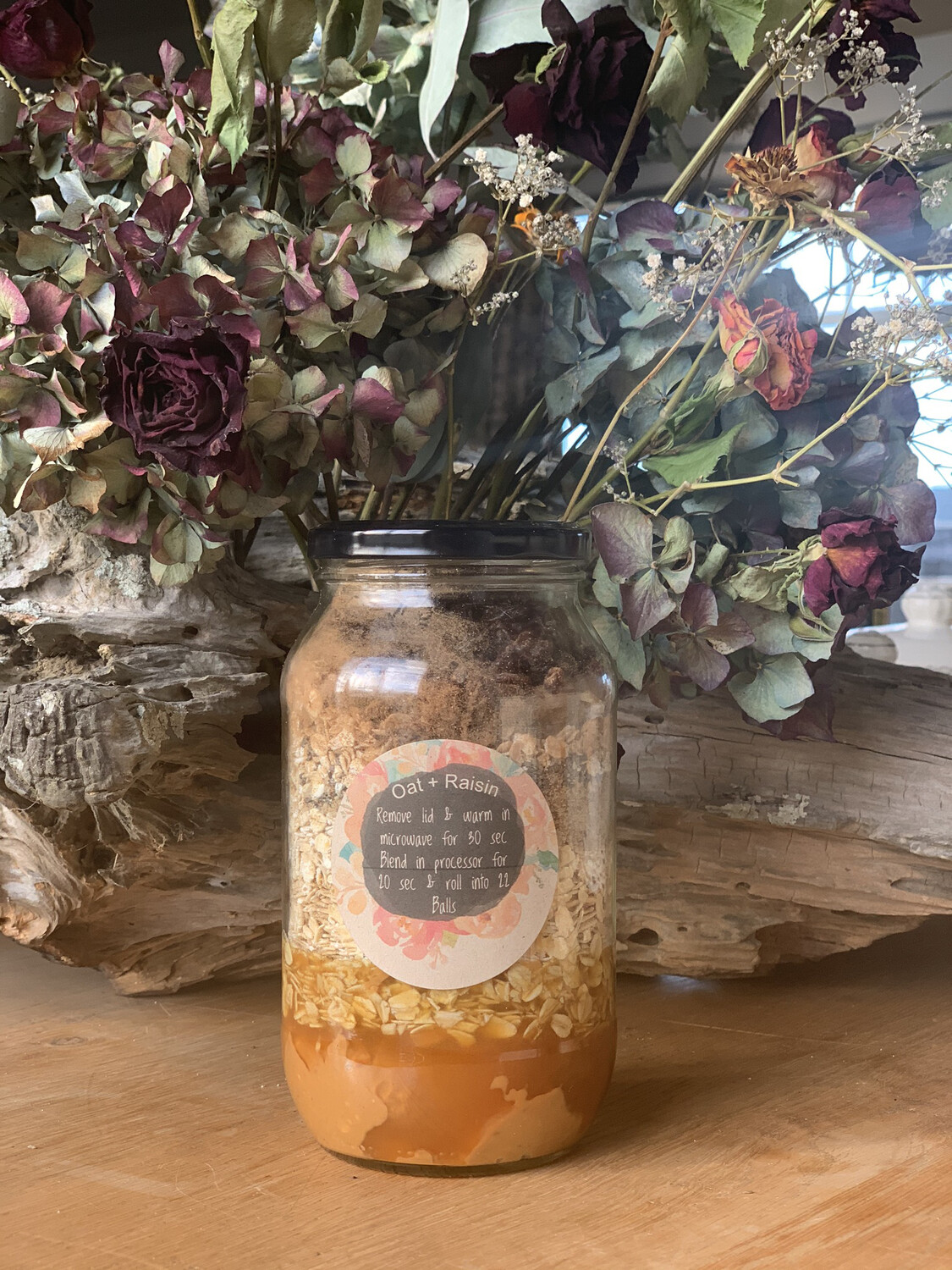 Oat + Raisin Energy Balls