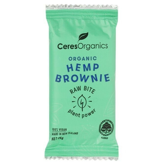 Raw Hemp Brownie Bite