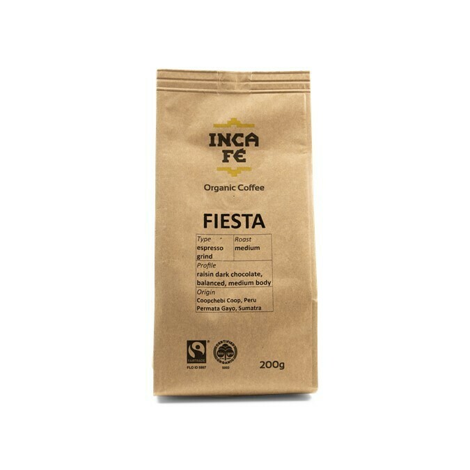 InCafe Fiesta Coffee Espresso Grind