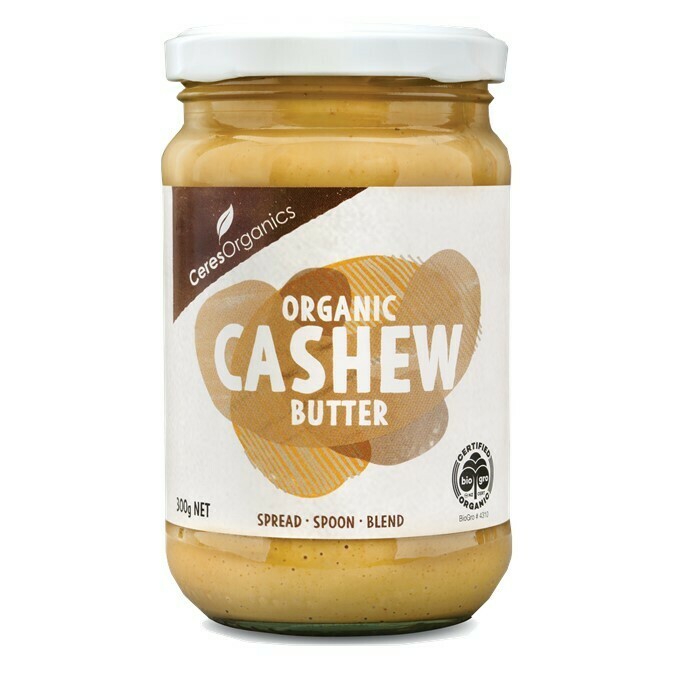 ORGANIC CASHEW BUTTER - 300G