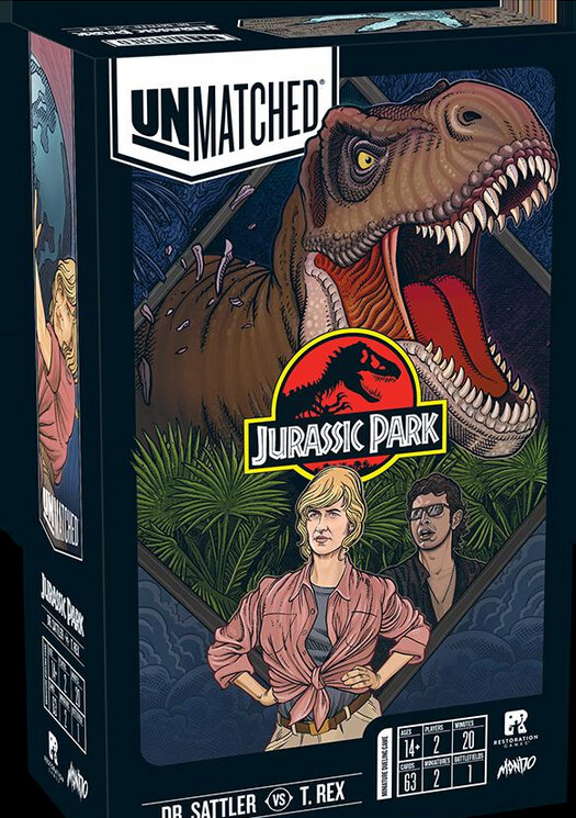 Unmatched Jurassic Park 2: Dr. Sattler vs T-Rex (EN)