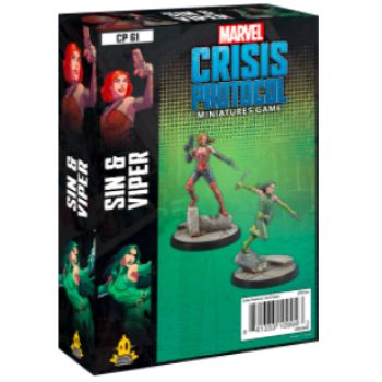 Marvel Crisis Protokoll-Sin & Viper