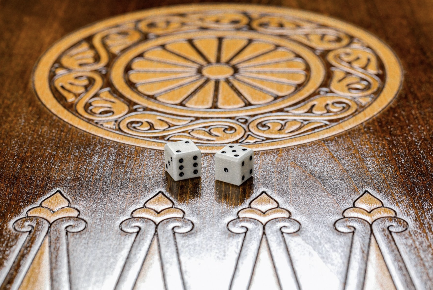 Scorpio zodiac sign backgammon with copyrighted contour outline 24&quot; x 12&quot;