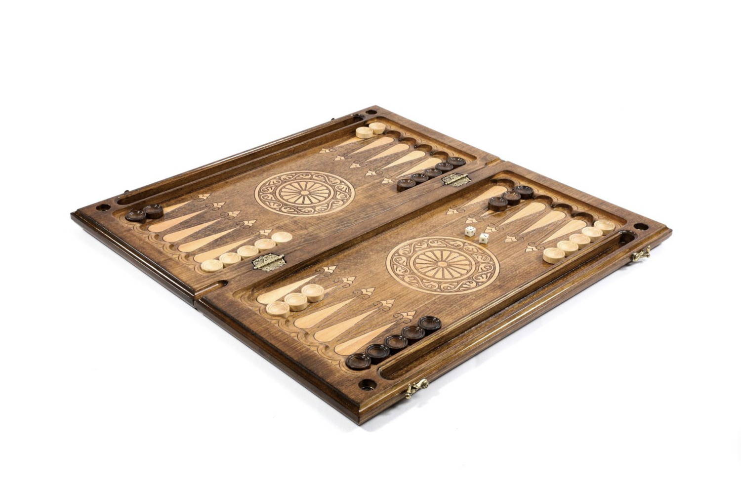 Backgammon Set Pomegranate Classic