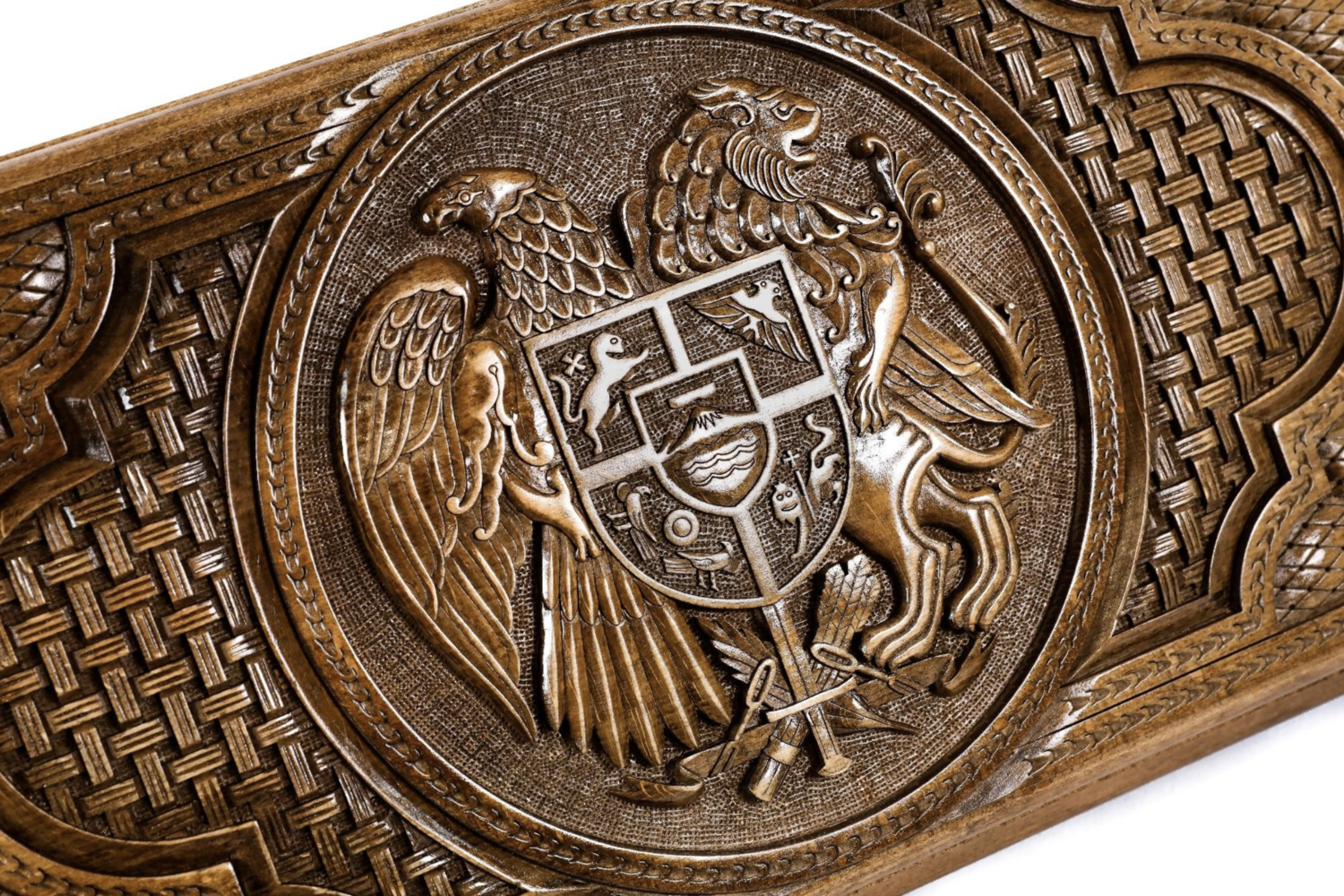 The Coat Of Arms Of Armenia 24 &quot; x 12&quot;