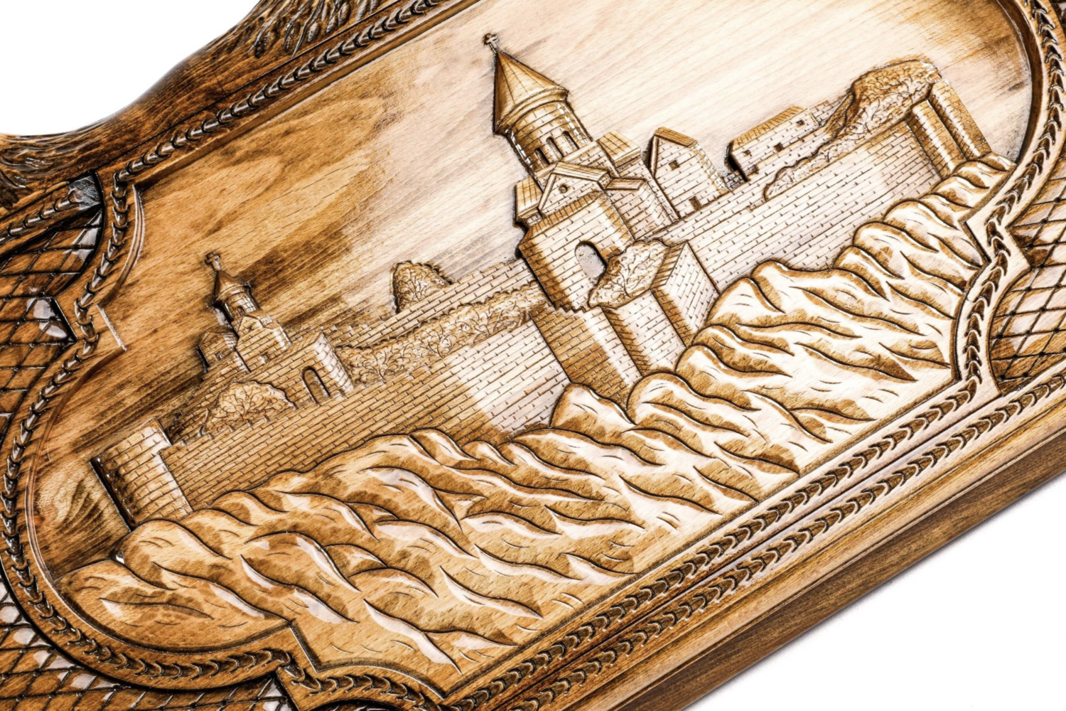 Tatev backgammon with copyrighted Mount Ararat outline