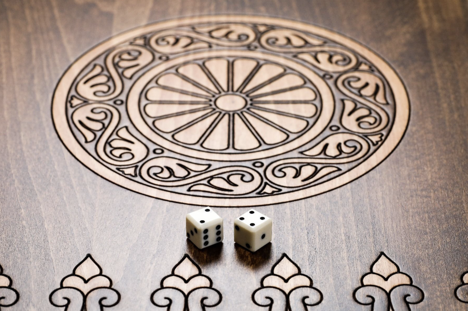 Backgammon Peacock classic 24&quot; x 12 &quot;