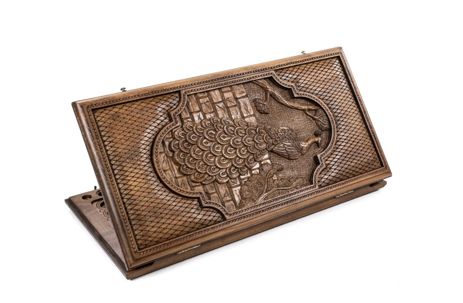 Backgammon Peacock classic 24&quot; x 12 &quot;